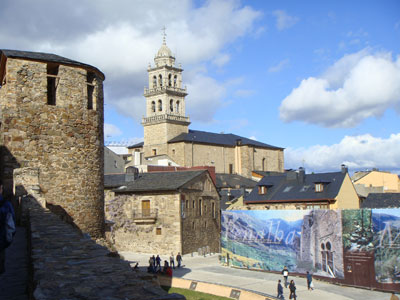 Basílica de La Encina desde la muralla