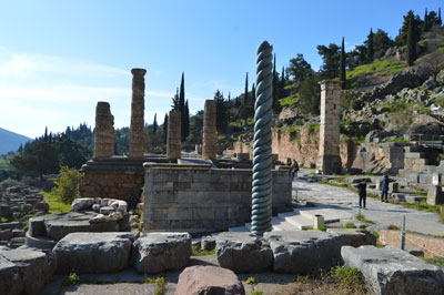 Templo de Apolo y Trípode de Platea
