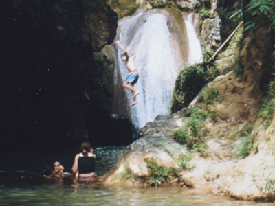Salto de Javira en Trinidad (Cuba)